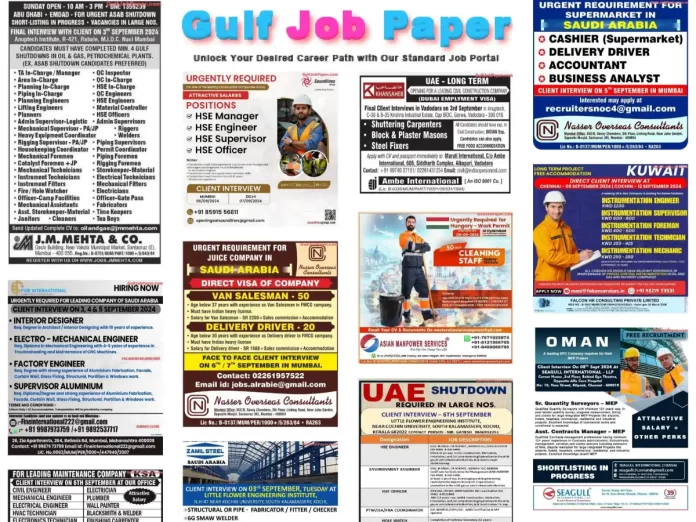 Gulf Job Paper 2 September