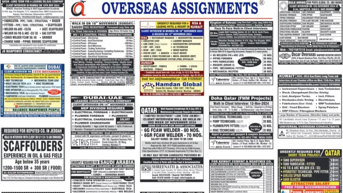 Assignments Abroad Times Today Job Paper