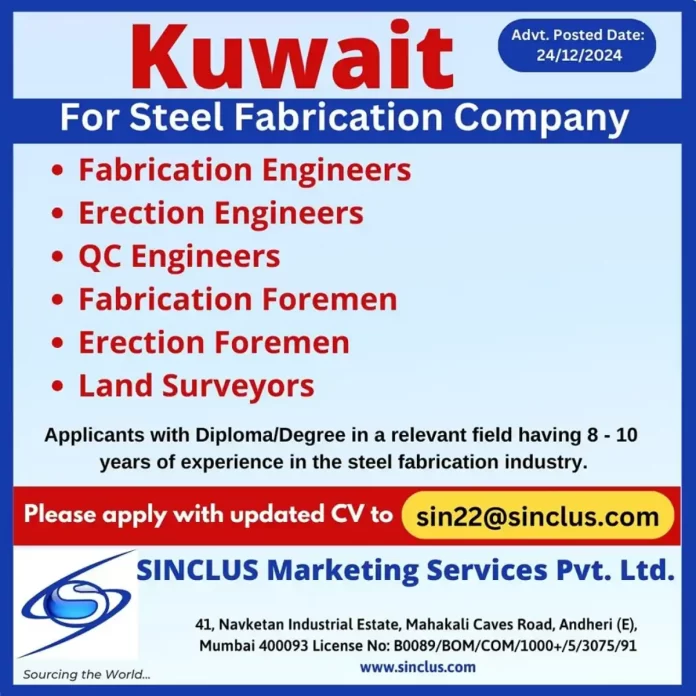 Hiring Fabrication Engineers