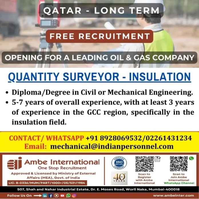 Hiring Quantity Surveyor Insulation