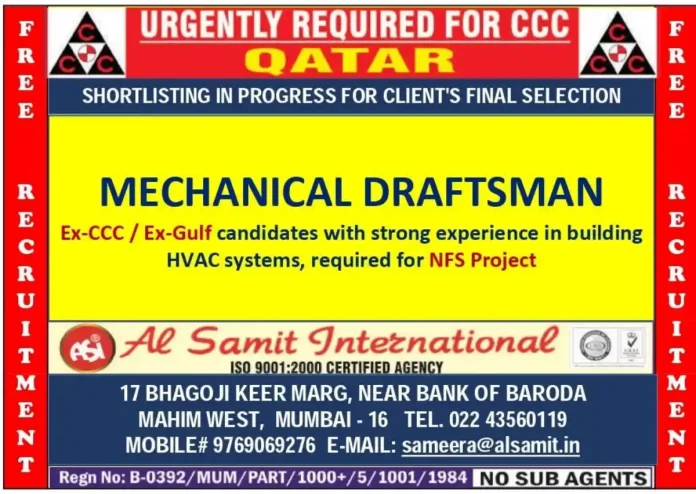 Mechanical Draftsman Job