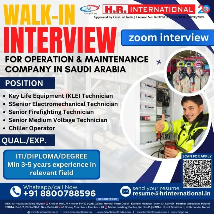 Technician Jobs in Saudi