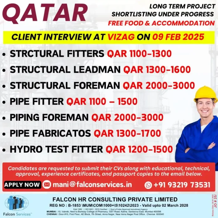 Structural Jobs in Qatar